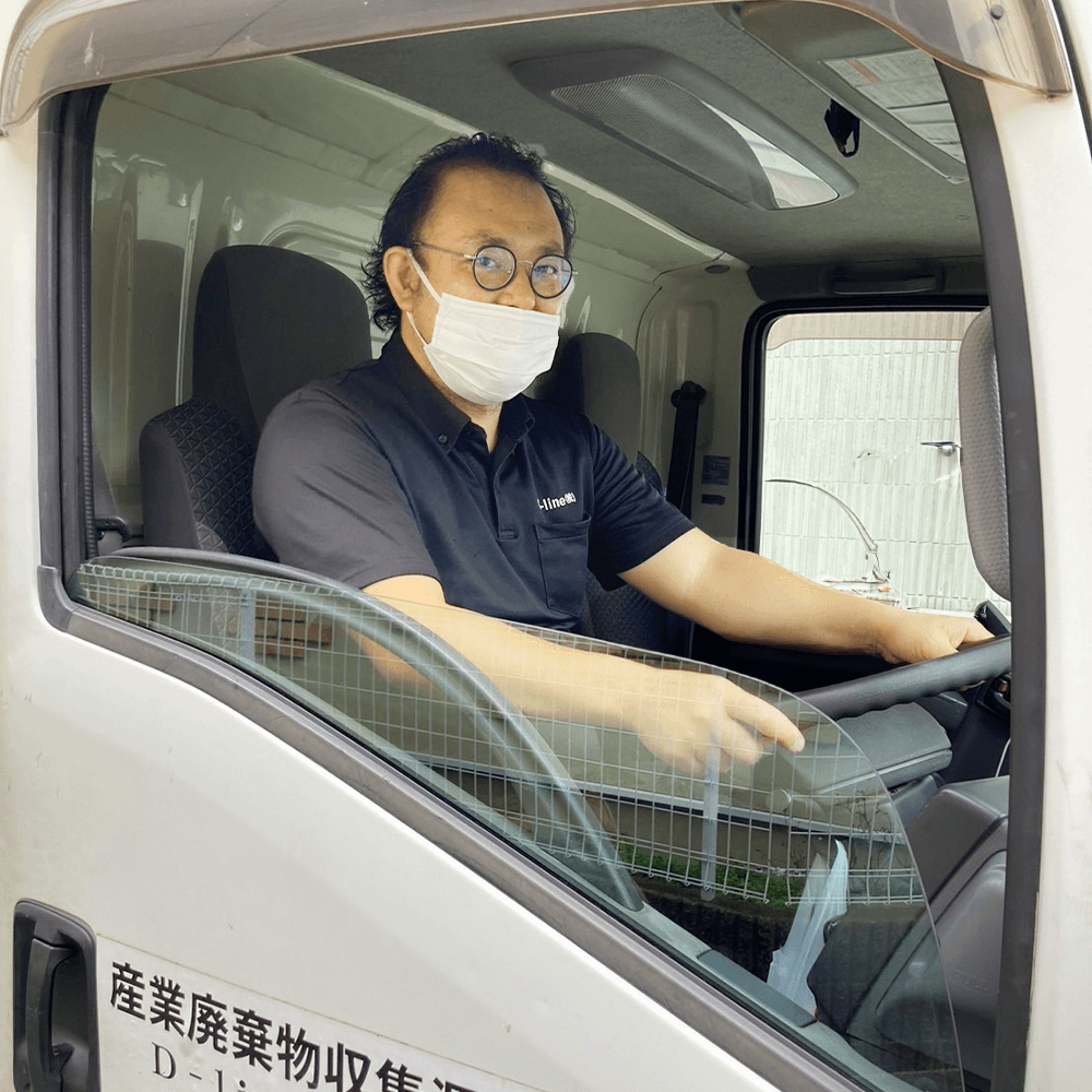 ドライバー社員の写真